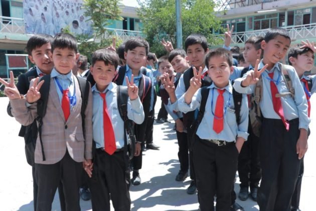 Students in classroom